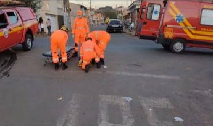 Acidente deixa ciclista ferido em Alfenas.