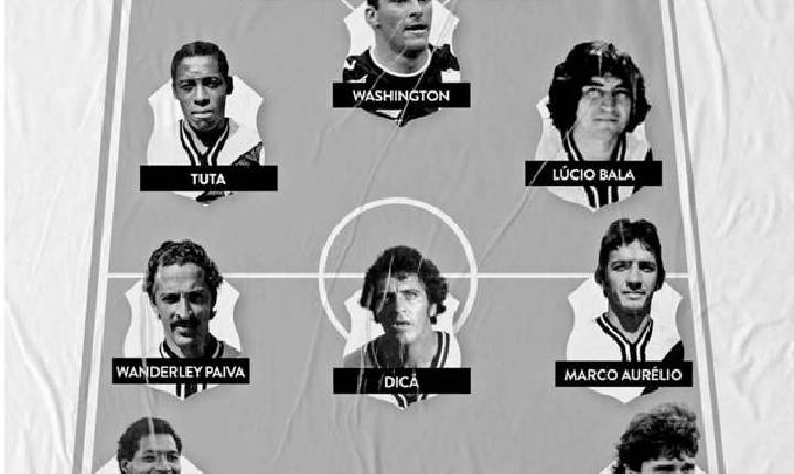 O primeiro time do Brasil.