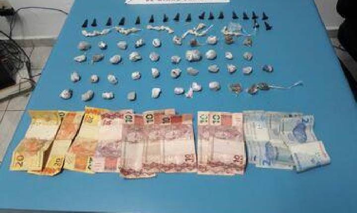 PM prende autores por tráfico de drogas em Campos Gerais/MG