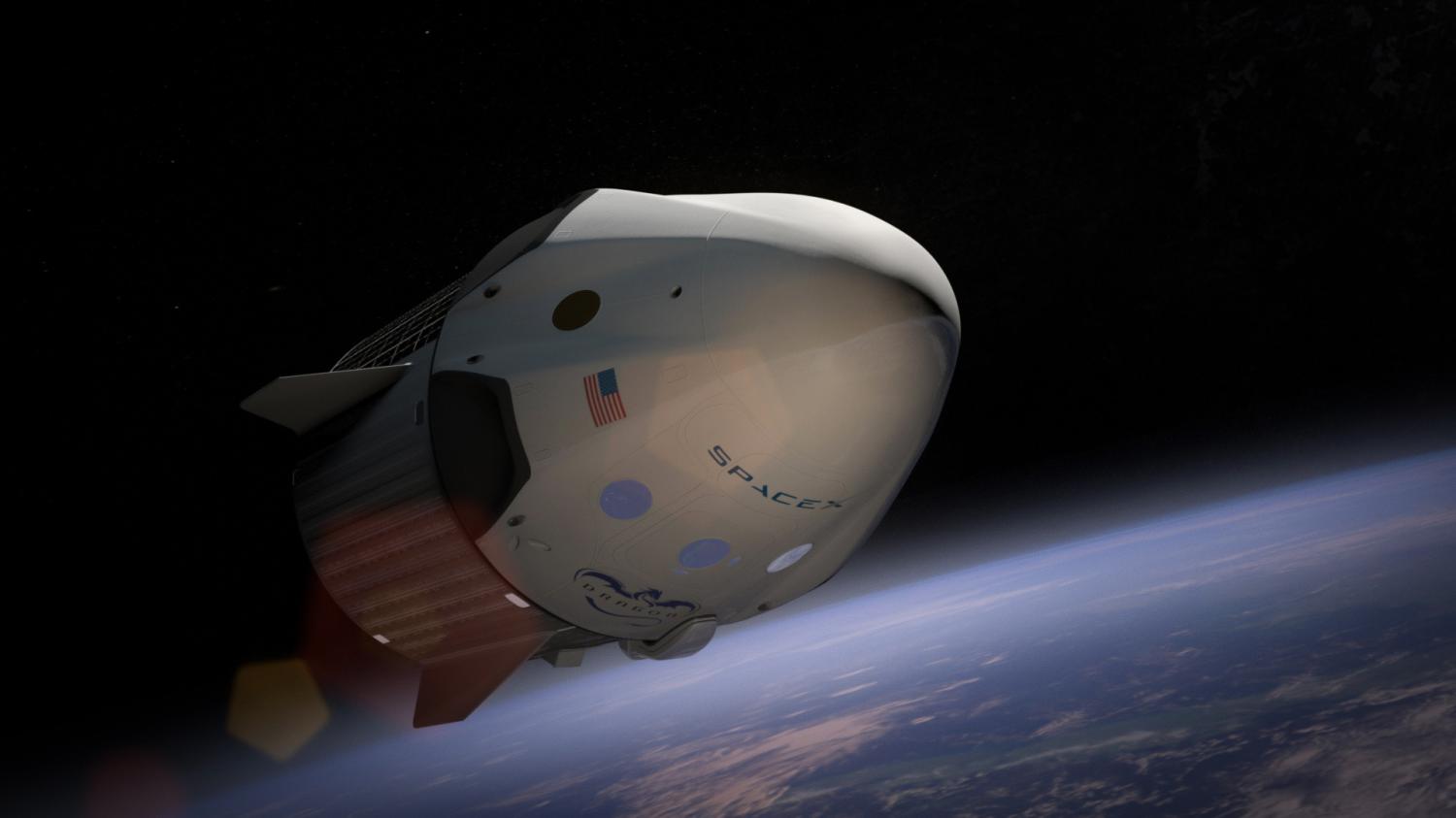 Cápsula Dragon da SpaceX chega à Estação Espacial Internacional