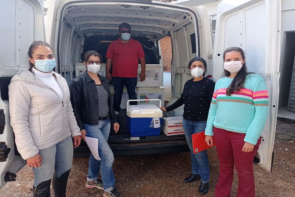 Nova remessa de imunizantes contra Covid-19 chegou na Superintendência Regional de Saúde de Alfenas.