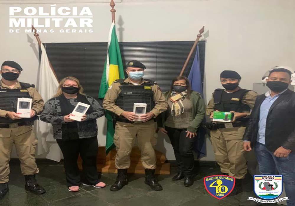 Polícia Militar de Machado fará uso de câmeras portáteis durante as operações.