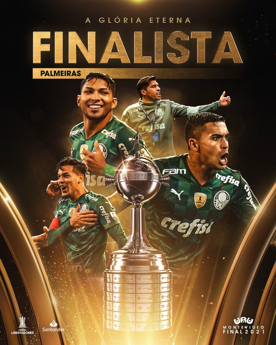 Palmeiras chega à mais uma final de Libertadores.