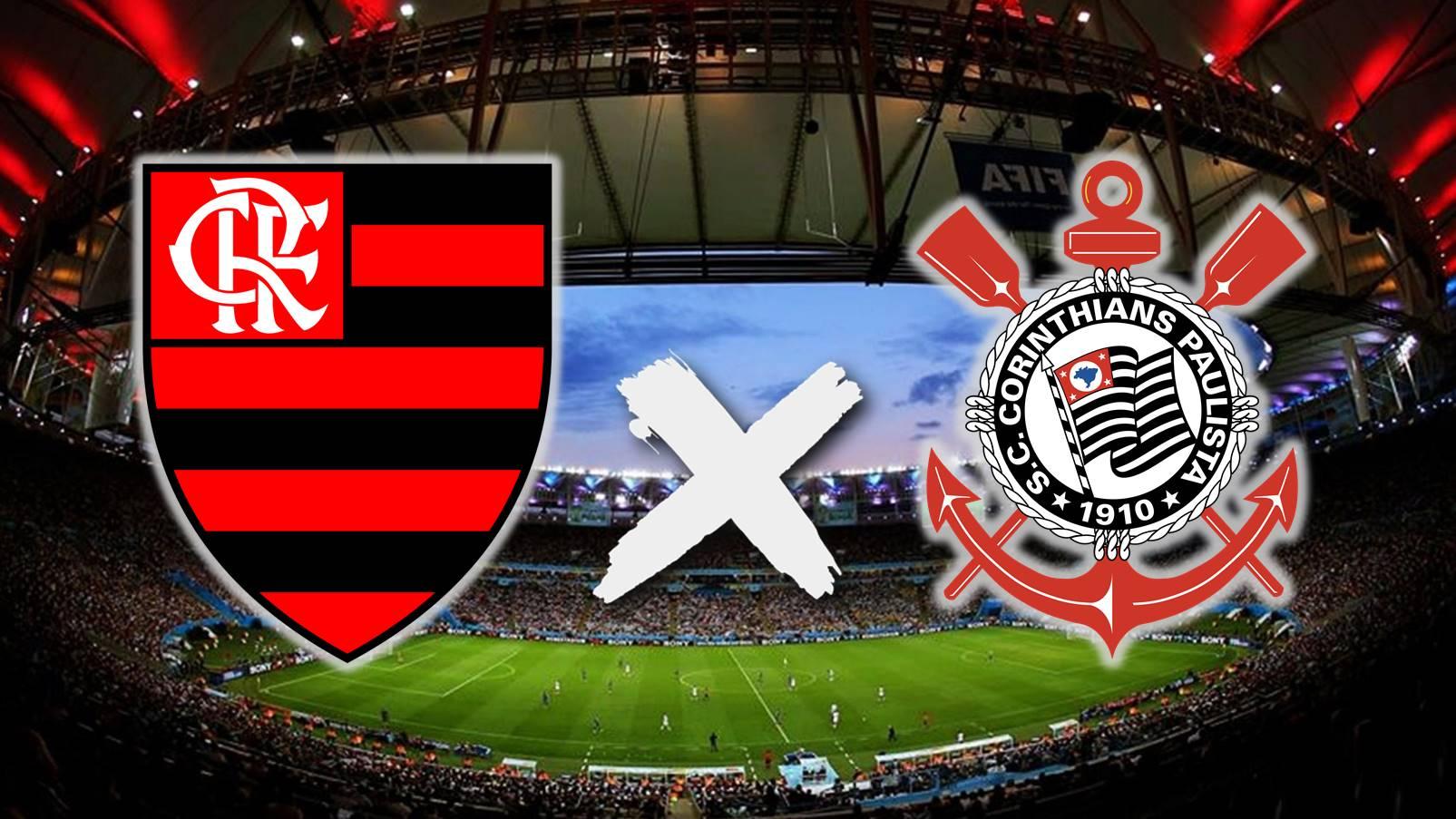Flamengo x Corinthians.