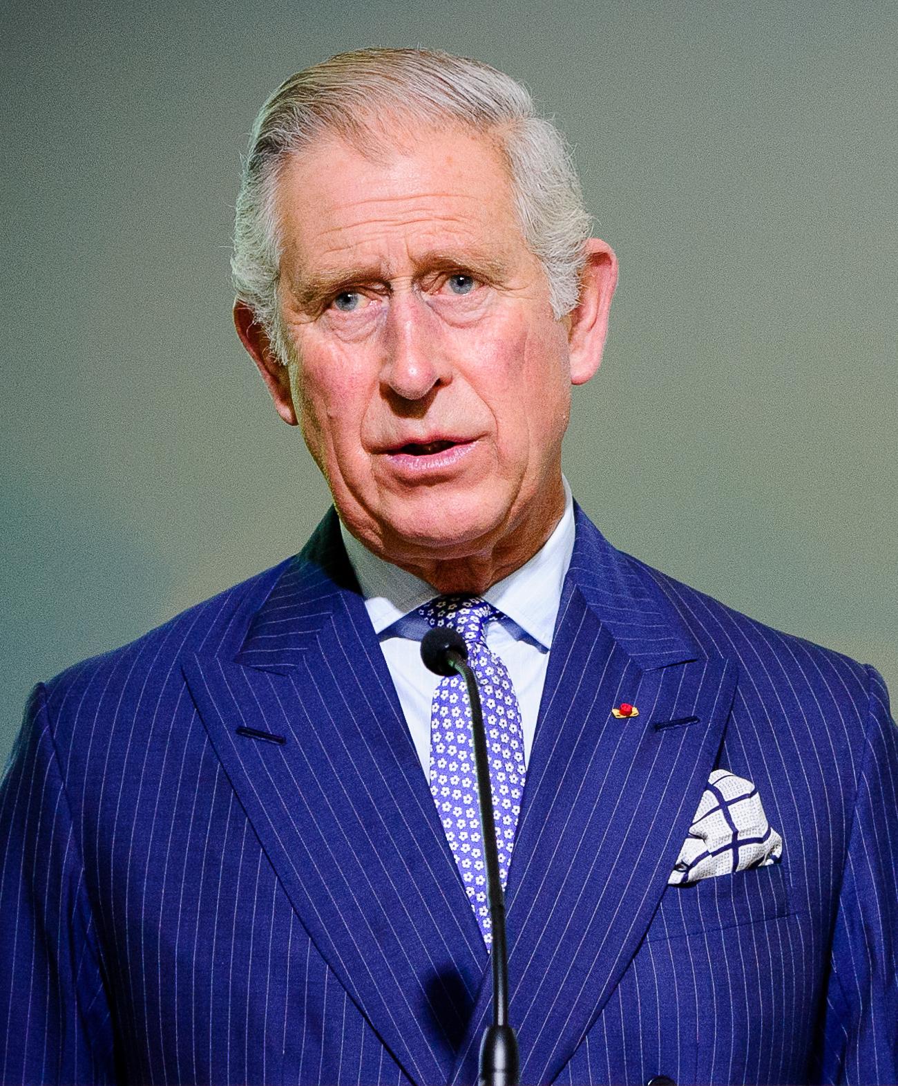 O Príncipe Charles foi um dos primeiros a discursar em Glasgow.