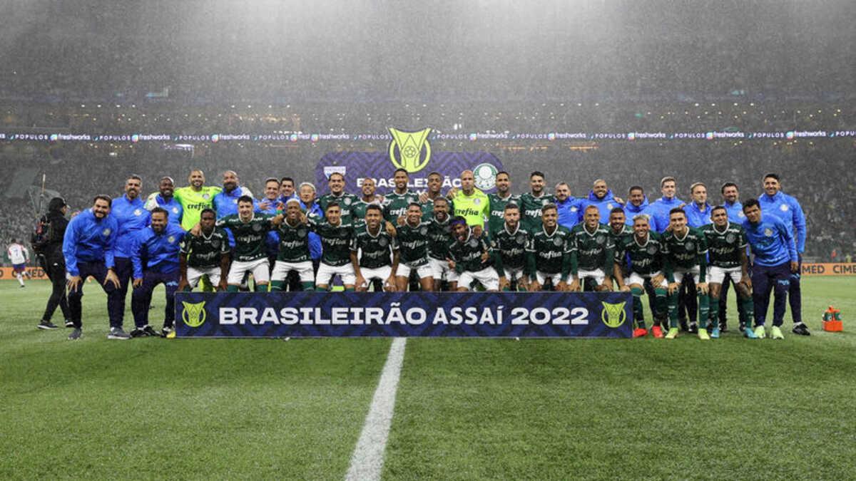 Palmeiras conquista título do Campeonato Brasileiro por antecipação