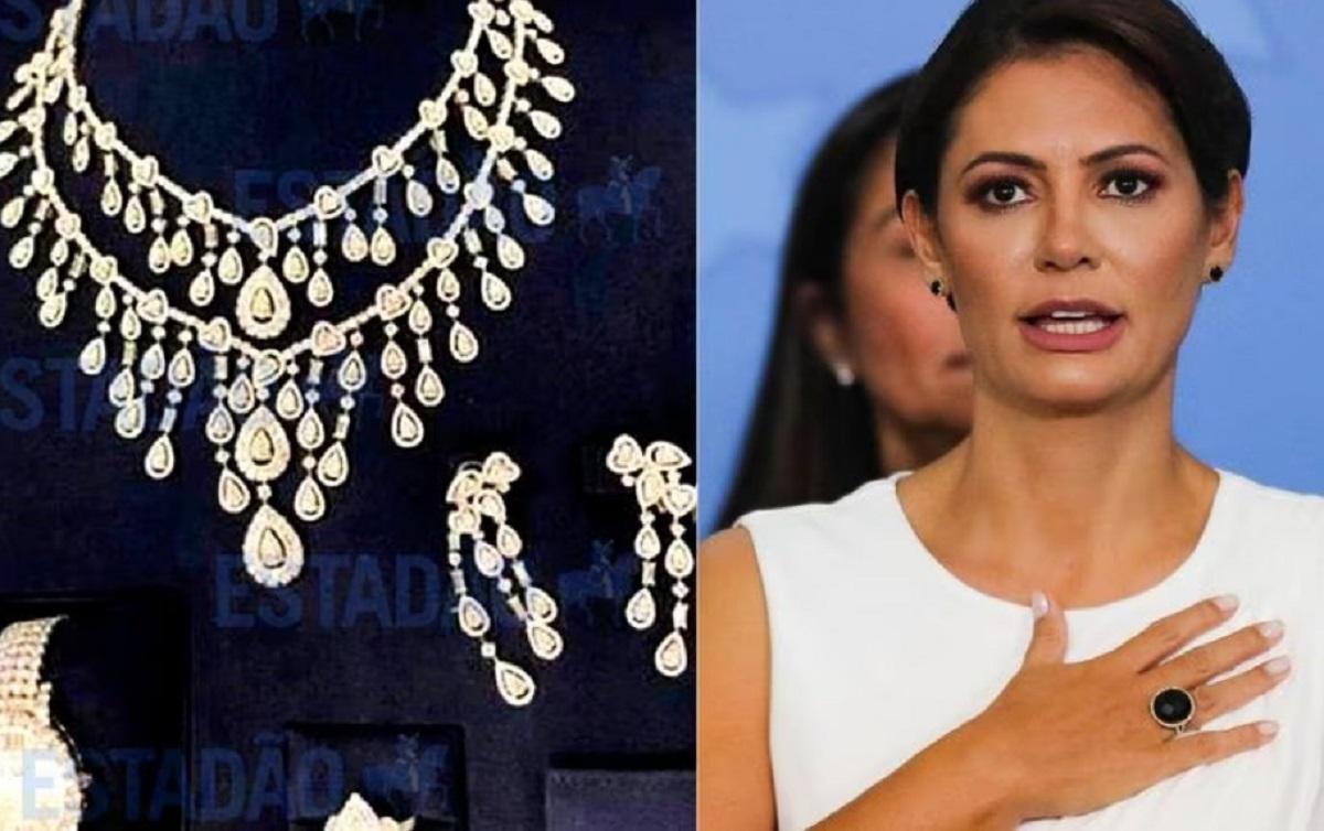 Flávio Dino aciona PF para investigar joias dadas ao ex-presidente pelos sauditas.